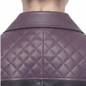Women's Fashionable Leather <b>Biker</b> <b>Jacket</b> Female Turn-Down-Collar Leather <b>Jackets</b> Ladies Zipper PU Leather <b>Biker</b> <b>Jacket</b> - Product Image 5