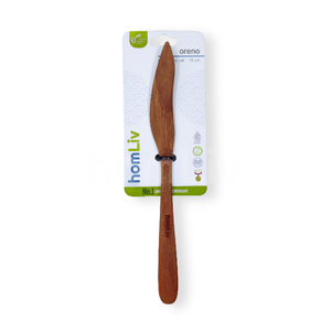 OEM Natural Eco Friendly Oreno Teak Wood <b>Butter</b> Spreader Sustainable Food Safe No Paint and Varnish Halal Customized Jam Knife - Product Image 2
