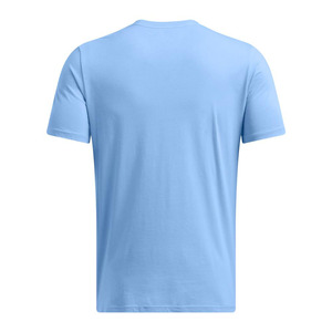 เสื้อยืดผู้ชายคุณภาพพรีเมียม เป็นมิตรกับสิ่งแวดล้อม ผ้าฝ้าย 100% แขนเสื้อแบบเรียบ ย้อมสีพื้น ทรงโอเวอร์ไซส์ รับสกรีนโลโก้ - Product Image 4