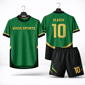 Ensemble de maillots de football Wida Sports 2026 en gros, uniforme de football personnalisé, kit d'entraînement anti-humidité, fournisseur de vêtements de sport OEM - Product Image 1