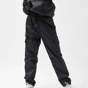 Wholesale Custom <b>Mens</b> Color Block Patchwork Windbreaker <b>Jacket</b> and Nylon <b>Track</b> Pants Set Lightweight windbreak Tracksuit - Product Image 2