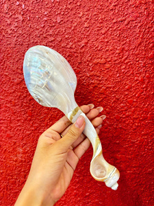 ช้อนและส้อมมุกเปลือกหอย - รับสลักโลโก้ตามสั่ง ราคาขายส่ง - Product Image 3