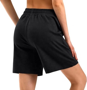 Pantalones Cortos Deportivos de Verano para Mujer, Transpirables, Impermeables, de Secado Rápido, Ecológicos, Resistentes al Viento, de Poliéster, con Botones y Detalles de Piel - Product Image 2