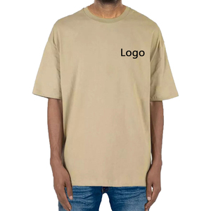 T-shirts à manches courtes pour hommes, coupe classique, 100% coton, style streetwear, vente en gros, fournisseur direct d'usine, t-shirts surdimensionnés - Product Image 2