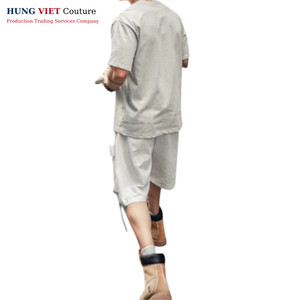 Vente en gros MLT-463 T-shirt athlétique d'été pour hommes 160gsm 100% T coton manches courtes à séchage rapide pour courir un marathon unisexe - Product Image 3