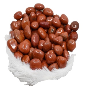 Piedra de jaspe rojo al por mayor Natural de alta calidad para curar la decoración del hogar y la energía metafísica y también para usar en astrología - Product Image 1