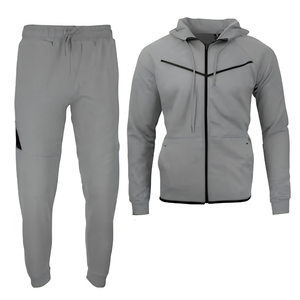 Polyester/Nylon Windproof Winter <b>Mens</b> Womens Jogging Tracksuit Full/Half Zip Hooded <b>Pullover</b> <b>Jacket</b> Pants Loose Fit Midweight - Product Image 3