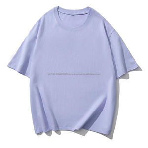 Camiseta de Hombre de Algodón Puro de 230 g, Cuello Holgado, Diseño Personalizado con Logotipo Bordado o Impreso, Color Sólido, Tejido de Punto Grueso - Product Image 3