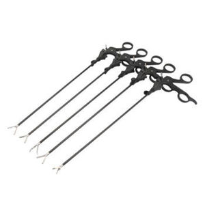 Équipement de microchirurgie réutilisable en plastique et acier MEDZORA SURGICAL, ciseaux courbes/forceps/instruments Maryland à commande manuelle - Product Image 6