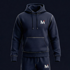 Conjunto Deportivo para Hombre, Sudadera con Capucha y Pantalones Jogger Ajustados, Ropa de Entrenamiento para Gimnasio, Estilo Urbano Maluza StreetActive Pro, para EE. UU. y Europa - Product Image 1