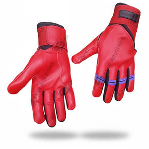 Guantes de Entrenamiento Deportivo Profesionales Ligeros de Cuero Cabretta 100% Original, para Béisbol y Sóftbol, Ambidiestros, Juveniles, para Bate de Madera - Product Image 2