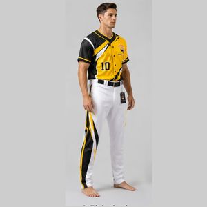 Uniforme de Béisbol Personalizado, Conjunto Deportivo Transpirable con Control de Humedad, Camiseta y Pantalones de Béisbol que Ofrecen Comodidad y Movilidad - Product Image 2
