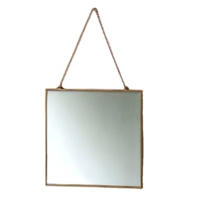 Decorative Wall <b>Mirror</b> <b>Makeup</b> Floor Decorative <b>Mirror</b> with Boho Fringe - Product Image 1