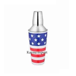 Ensemble de shaker à cocktails en acier inoxydable à motif floral, très vendu, capacité de 500 ml, accessoires de bar et de club écologiques de qualité supérieure - Product Image 2