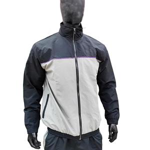 Manufacturer Custom Logo Streetwear Wear 100% Nylon Oversized Mens <b>Zipper</b> <b>Jacket</b> And PANTS 2 Piece Shorts Set Windbreaker Sets - Product Image 6