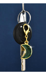 تعزيز الشركة المصنعة مخصص 2D 3D إلكتروني الأزياء الدورية كيرينغ المينا الصلب سلسلة المفاتيح - Product Image 6