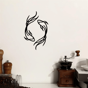 CIFbuy Decorazione Murale in Metallo a Tema Pesca Nautica Vintage, Lussuosa e Classica, Personalizzabile, per Arredamento Casa e Soggiorno, Servizio di Selezione - Product Image 3