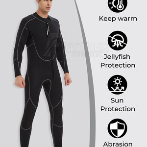 Combinaison de surf extensible, respirante et écologique pour homme, légère, personnalisable, idéale pour les sports nautiques et les loisirs. - Product Image 4