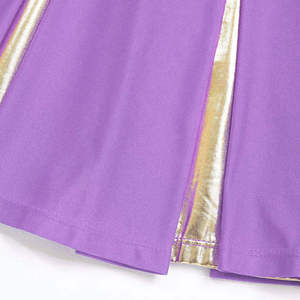Tenues d'entraînement de cheerleading personnalisées pour femmes, vente en gros, ensembles d'uniformes de cheerleader 100% polyester - Product Image 3