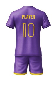 Nouvel uniforme de football pour enfants personnalisable avec logo sur mesure – Échantillon disponible - Product Image 2