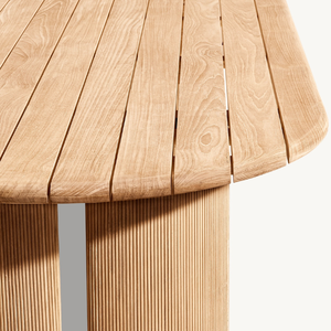 Table rectangulaire en teck, robuste et durable, idéale pour les repas en plein air – Offre spéciale ! - Product Image 6