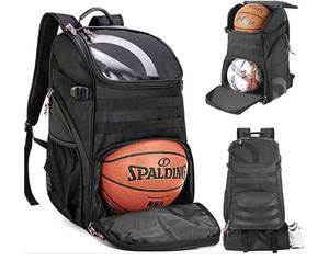 Basketball Backpack with Ball <b>Holder</b> and Spacious Storage for Daily Sports Use Professional Sports Basketball Backpack - Product Image 4