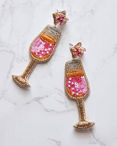 Boucles d'oreilles clous en forme de fleur pour femme, bijoux romantiques de soirée, avec cristaux, strass et perles d'imitation roses et violettes - Product Image 3