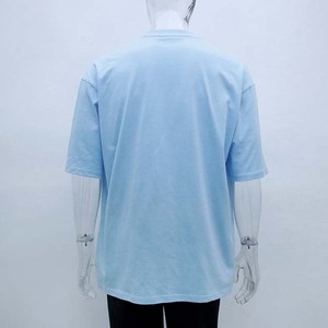 T-shirts pour hommes, t-shirt en coton, t-shirt oversize, t-shirt slim fit, t-shirt à motif, t-shirt uni, vêtement décontracté, haut d'été, t-shirt col rond - Product Image 5