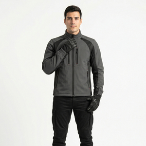 Veste softshell coupe-vent pour homme, modèle 2024, très populaire, nouvelle conception, manches longues, doudoune, vente en gros - Product Image 5
