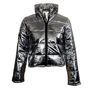 Chaqueta acolchada estampada OEM personalizada para hombre, chaqueta de invierno informal con logotipo personalizado para hombre con bolsillos en varios colores - Product Image 6