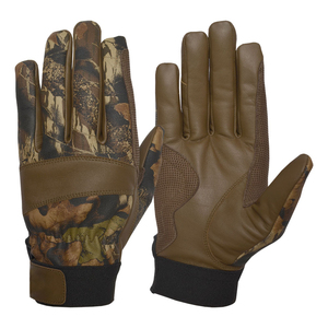 Gants d'équitation hiver coupe-vent à écran tactile avec logo personnalisé, en cuir, chauffants, pour équitation, OEM, logo personnalisé - Product Image 1