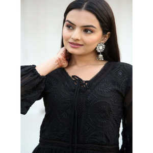 Vestidos de noche elegantes Vestido de fiesta bordado hermoso - Product Image 3