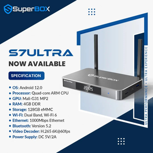 SuperBOX S7 Ultra Smart TV <b>Box</b> 6K <b>Android</b> 12 Quad Core 4GB RAM 64GB Storage Dual Band WiFi HDMI Home Entertainment - Product Image 2