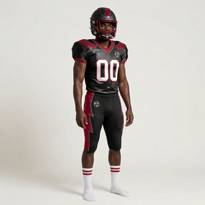 CONJUNTOS DE UNIFORMES DE FÚTBOL AMERICANO PERSONALIZADOS, JERSEY Y PANTALÓN Acolchado DE ALTA CALIDAD HECHOS A MEDIDA - Product Image 4
