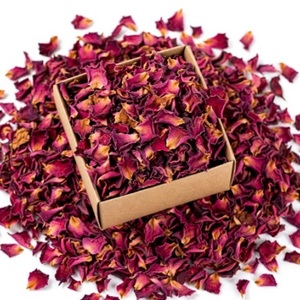 Pétales de rose séchés naturels, roses rouges, confettis de mariage, artisanat floral, pot-pourri, décoration romantique, boîtes cadeaux, projets DIY, maison - Product Image 6