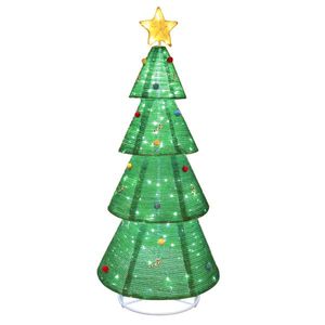 6ft 200-<b>Light</b> Christmas Tree Decoration 10% <b>Flash</b> Bulb 30v 3.6w Telescopic Folding Garden <b>Light</b> 10% <b>Flash</b> <b>Light</b> Christmas <b>Light</b> - Product Image 1