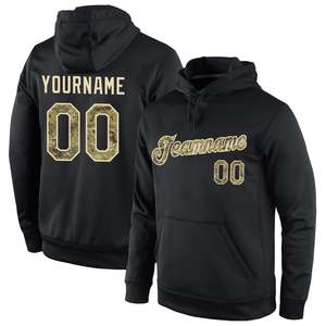 Sweat à capuche tendance personnalisé pour équipe sportive, avec noms et numéros, poche kangourou, marque privée, vente en gros - Product Image 1
