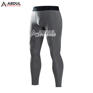 Leggings de compression athlétiques, extensibles, offrant un soutien confortable pour la course à pied, l'entraînement, la salle de sport et les activités de plein air - Product Image 5