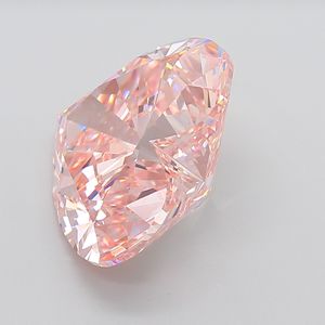 Diamante Cultivado en Laboratorio Jk Creation, Corte Maestro, Color Naranja Rosado Intenso, Forma de Corazón, Brillo Modificado, Tonos Atardecer Excepcionales, Modelo IGI - Product Image 2