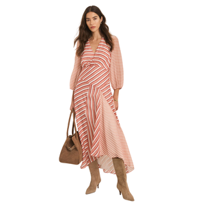 Vestido Largo Floral de Verano para Mujer, Cuello Cuadrado, Estilo Casual - Product Image 2