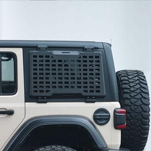 Sistema di Pannelli Molle per Finestrino Posteriore Jeep Wrangler JL 4 Porte 2018-2023, Sistema di Stoccaggio Modulare, Protezione e Decorazione, Portapacchi - Product Image 4