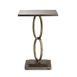 Table d'appoint design moderne avec structure en acier inoxydable, table d'appoint ronde en métal pour salon à bon prix - Product Image 6