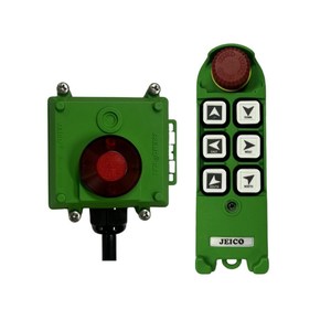 Télécommande radio industrielle pour grue, palan et treuil, vitesse unique, 100-240 V CA, JEICO JREMO 6K G, fabriqué en Corée, fiable - Product Image 1