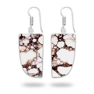 Pendientes de plata de ley 925 con diseño de caballo salvaje y piedras preciosas, hechos a mano, joyería de caballo salvaje, regalo de Navidad para ella - Product Image 4