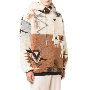 Sudaderas con Capucha Personalizadas de Tela Tapicerada de Tallas Grandes al por Mayor, Sudaderas con Capucha de Tela Tapicerada Gruesa Tejida para Hombre - Product Image 2