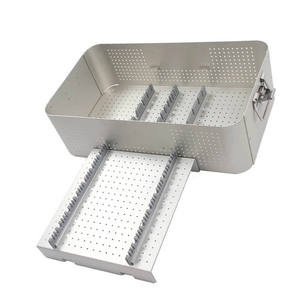 Bandeja Esterilizadora Manual de Acero Inoxidable Alemán de Alta Calidad, Caja de Esterilización Pentax para Uso Hospitalario, Certificación CE - Product Image 5