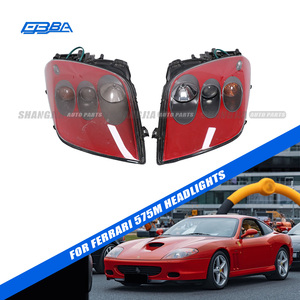 อะไหล่ถอดประกอบไฟหน้ารถยนต์ Ferrari 575M ปี 2003 ของแท้คุณภาพสูง รุ่น L 60955680 R 609556690 - Product Image 1