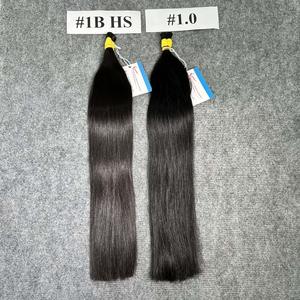 Extensiones de Cabello Vietnamita Natural Liso Negro al Por Mayor, 100% de Alta Calidad, Sin Enredos, Sin Caída, Gran Stock - Product Image 5