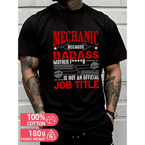 T-shirts graphiques unisexes amusants et cool, lavables en machine, basiques, cadeau pour papa, pour hommes, fabriqués aux États-Unis, modèle MBT-239605034A04 - Product Image 1