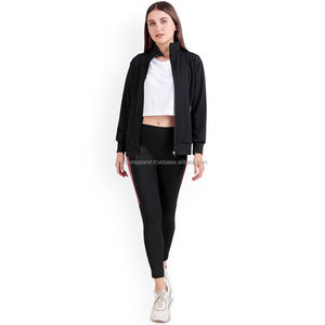 Nardon Apparel invierno con capucha impresa Venta caliente moda Casual tamaño americano Fitness gimnasio chándal conjunto de dos piezas ropa de mujer - Product Image 3